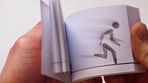 Flip book animation